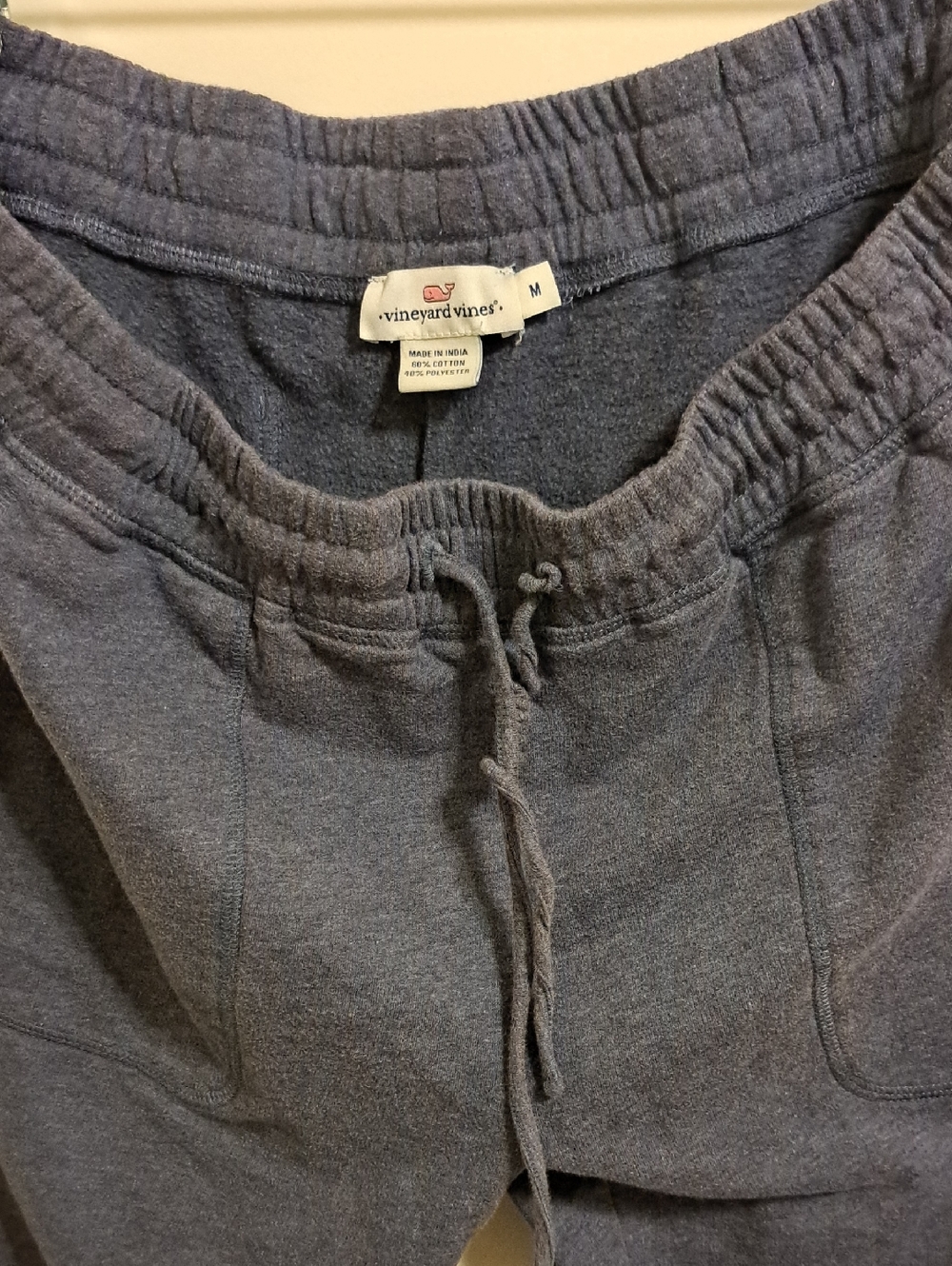 Vineyard Vines Slate Gray Drawstring Lounge Pants